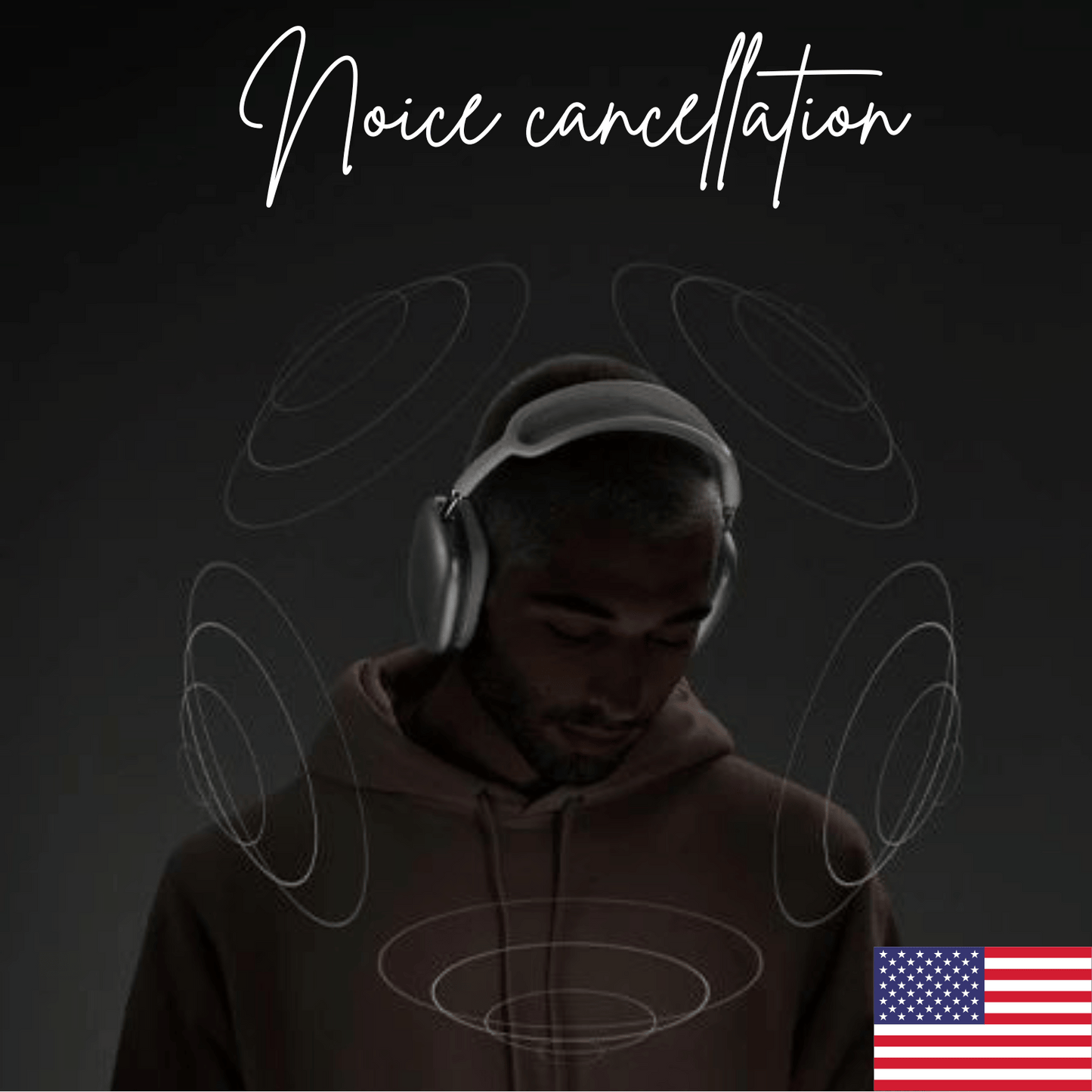 Lexxus Pods Max – USA Imported Noise Canceling Over-Ear Headphones
